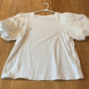 Puff sleeve t shirt